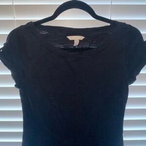 Banana republic black tshirt dress